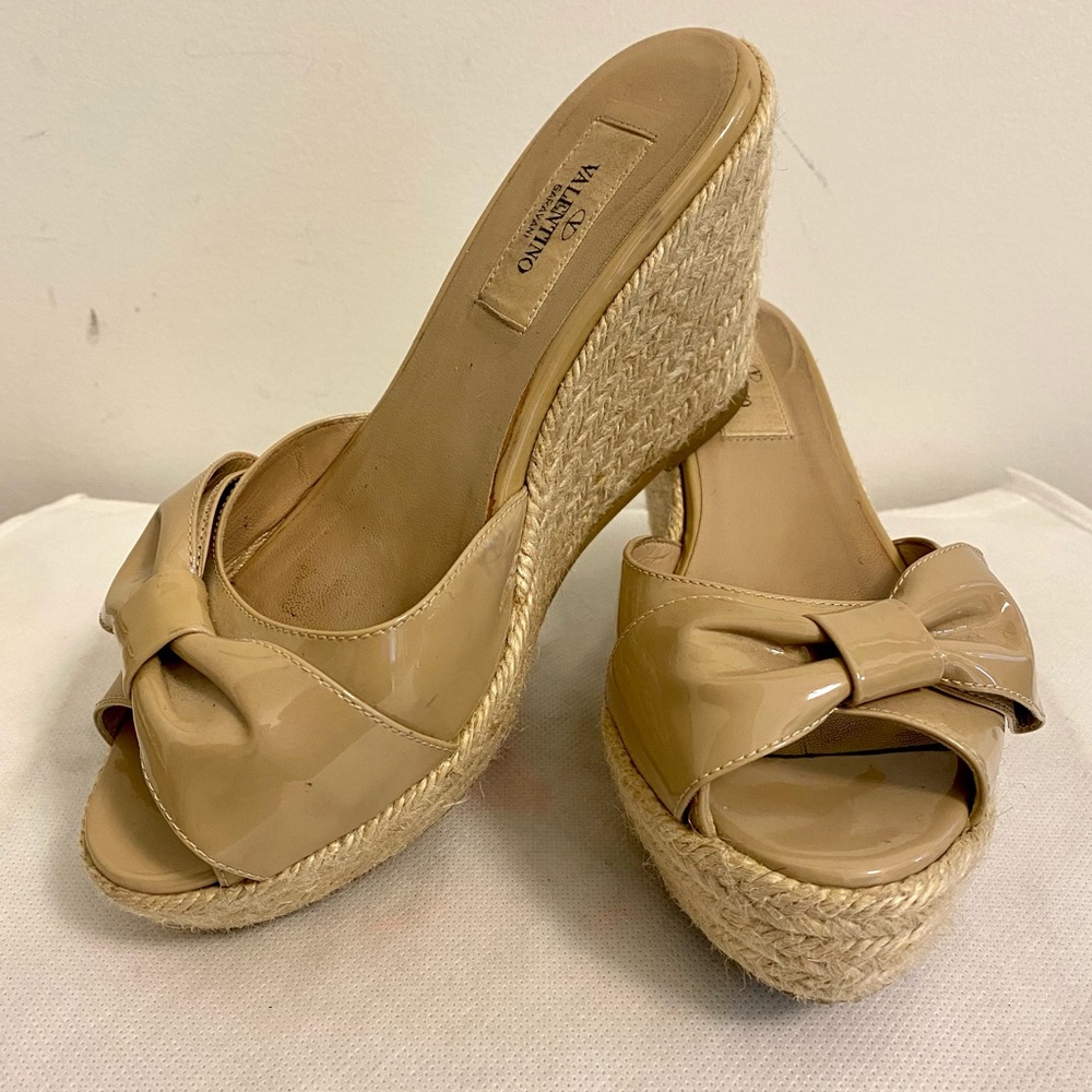 Authentic Valentino wedge